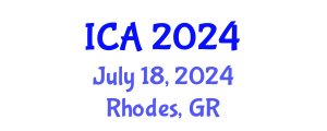 International Conference on Anaesthesia (ICA) July 18, 2024 - Rhodes, Greece