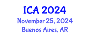 International Conference on Anaesthesia (ICA) November 25, 2024 - Buenos Aires, Argentina