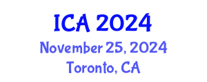 International Conference on Anaesthesia (ICA) November 25, 2024 - Toronto, Canada