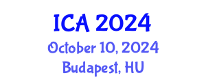 International Conference on Anaesthesia (ICA) October 10, 2024 - Budapest, Hungary