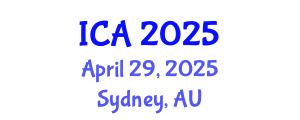 International Conference on Anaesthesia (ICA) April 29, 2025 - Sydney, Australia