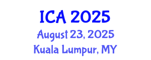 International Conference on Anaesthesia (ICA) August 23, 2025 - Kuala Lumpur, Malaysia