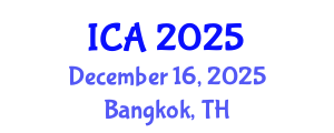 International Conference on Anaesthesia (ICA) December 16, 2025 - Bangkok, Thailand