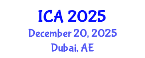 International Conference on Anaesthesia (ICA) December 20, 2025 - Dubai, United Arab Emirates