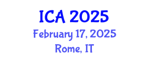 International Conference on Anaesthesia (ICA) February 18, 2025 - Rome, Italy