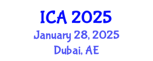 International Conference on Anaesthesia (ICA) January 28, 2025 - Dubai, United Arab Emirates