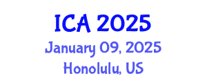 International Conference on Anaesthesia (ICA) January 09, 2025 - Honolulu, United States