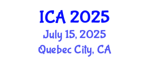 International Conference on Anaesthesia (ICA) July 15, 2025 - Quebec City, Canada
