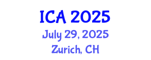 International Conference on Anaesthesia (ICA) July 29, 2025 - Zurich, Switzerland