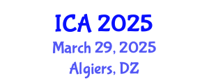 International Conference on Anaesthesia (ICA) March 29, 2025 - Algiers, Algeria
