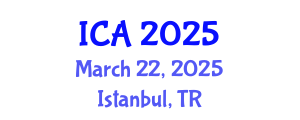 International Conference on Anaesthesia (ICA) March 22, 2025 - Istanbul, Turkey