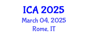International Conference on Anaesthesia (ICA) March 04, 2025 - Rome, Italy