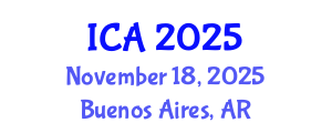 International Conference on Anaesthesia (ICA) November 18, 2025 - Buenos Aires, Argentina
