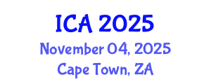 International Conference on Anaesthesia (ICA) November 04, 2025 - Cape Town, South Africa