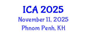 International Conference on Anaesthesia (ICA) November 11, 2025 - Phnom Penh, Cambodia
