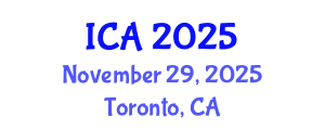 International Conference on Anaesthesia (ICA) November 29, 2025 - Toronto, Canada