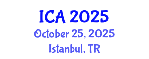 International Conference on Anaesthesia (ICA) October 25, 2025 - Istanbul, Turkey