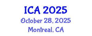 International Conference on Anaesthesia (ICA) October 28, 2025 - Montreal, Canada
