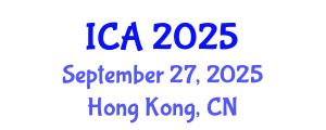 International Conference on Anaesthesia (ICA) September 27, 2025 - Hong Kong, China