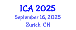 International Conference on Anaesthesia (ICA) September 16, 2025 - Zurich, Switzerland