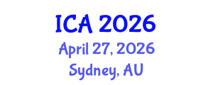 International Conference on Anaesthesia (ICA) April 27, 2026 - Sydney, Australia International Conference on Anaesthesia (ICA) April 27, 2026 - Sydney, Australia