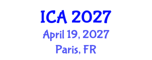International Conference on Anaesthesia (ICA) April 19, 2027 - Paris, France International Conference on Anaesthesia (ICA) April 19, 2027 - Paris, France