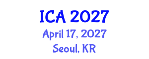 International Conference on Anaesthesia (ICA) April 17, 2027 - Seoul, Republic of Korea International Conference on Anaesthesia (ICA) April 17, 2027 - Seoul, Republic of Korea