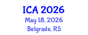 International Conference on Anaesthesiology (ICA) May 18, 2026 - Belgrade, Serbia International Conference on Anaesthesiology (ICA) May 18, 2026 - Belgrade, Serbia