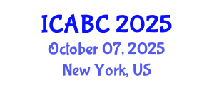 International Conference on Analytical and Bioanalytical Chemistry (ICABC) October 07, 2025 - New York, United States