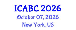 International Conference on Analytical and Bioanalytical Chemistry (ICABC) October 07, 2026 - New York, United States