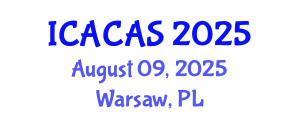 International Conference on Analytical Chemistry and Applied Spectroscopy (ICACAS) August 09, 2025 - Warsaw, Poland