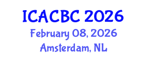 International Conference on Analytical Chemistry and Bioanalytical Chemistry (ICACBC) February 08, 2026 - Amsterdam, Netherlands