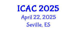 International Conference on Analytical Chemistry (ICAC) April 22, 2025 - Seville, Spain