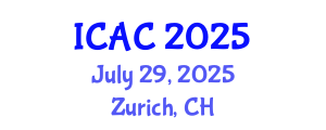 International Conference on Analytical Chemistry (ICAC) July 29, 2025 - Zurich, Switzerland