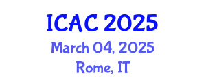 International Conference on Analytical Chemistry (ICAC) March 04, 2025 - Rome, Italy