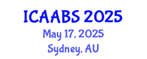 International Conference on Ancient Architecture and Building Styles (ICAABS) May 17, 2025 - Sydney, Australia