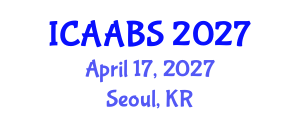 International Conference on Ancient Architecture and Building Styles (ICAABS) April 17, 2027 - Seoul, Republic of Korea