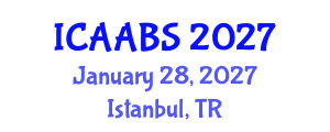 International Conference on Ancient Architecture and Building Styles (ICAABS) January 28, 2027 - Istanbul, Turkey International Conference on Ancient Architecture and Building Styles (ICAABS) January 28, 2027 - Istanbul, Turkey