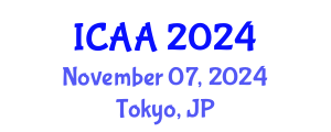 International Conference on Anesthesia and Analgesia (ICAA) November 07, 2024 - Tokyo, Japan