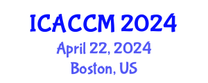 International Conference on Anesthesiology and Critical Care Medicine (ICACCM) April 22, 2024 - Boston, United States