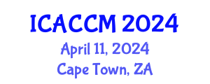 International Conference on Anesthesiology and Critical Care Medicine (ICACCM) April 11, 2024 - Cape Town, South Africa