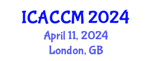 International Conference on Anesthesiology and Critical Care Medicine (ICACCM) April 11, 2024 - London, United Kingdom