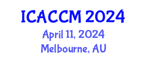 International Conference on Anesthesiology and Critical Care Medicine (ICACCM) April 11, 2024 - Melbourne, Australia
