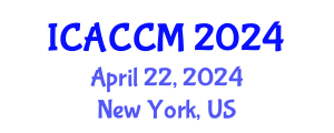 International Conference on Anesthesiology and Critical Care Medicine (ICACCM) April 22, 2024 - New York, United States