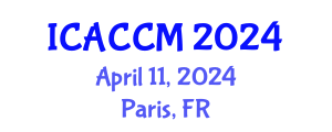International Conference on Anesthesiology and Critical Care Medicine (ICACCM) April 11, 2024 - Paris, France