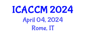 International Conference on Anesthesiology and Critical Care Medicine (ICACCM) April 04, 2024 - Rome, Italy
