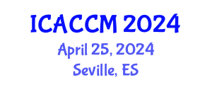International Conference on Anesthesiology and Critical Care Medicine (ICACCM) April 25, 2024 - Seville, Spain