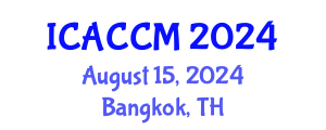 International Conference on Anesthesiology and Critical Care Medicine (ICACCM) August 15, 2024 - Bangkok, Thailand