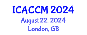 International Conference on Anesthesiology and Critical Care Medicine (ICACCM) August 22, 2024 - London, United Kingdom