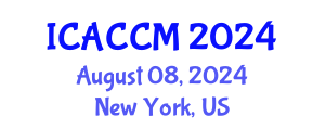 International Conference on Anesthesiology and Critical Care Medicine (ICACCM) August 08, 2024 - New York, United States